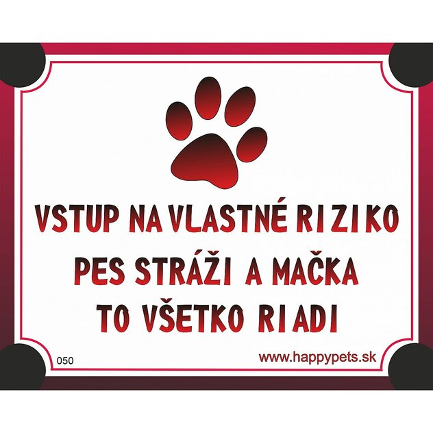 TAB 50 pes stráži mačka riadi-